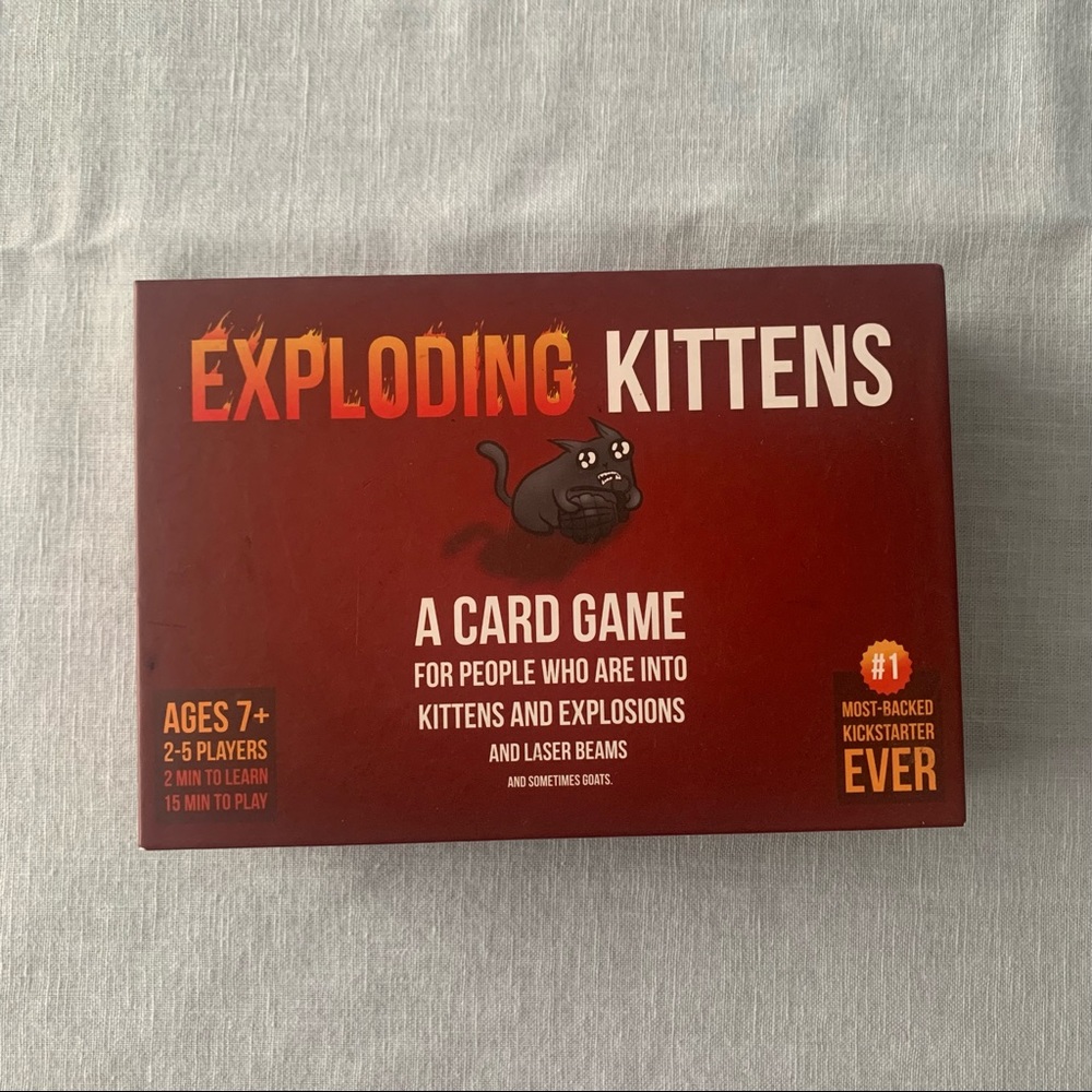 Exploding Kittens Card Game